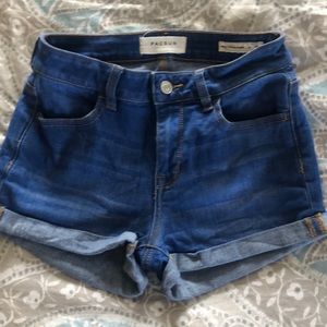 Denim shorts Pacsun
